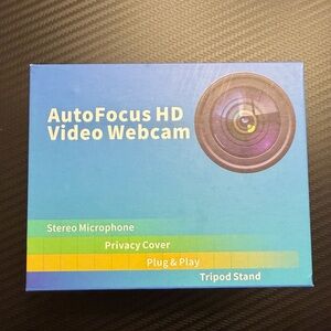 AutoFocus HD Video Webcam with Accessories